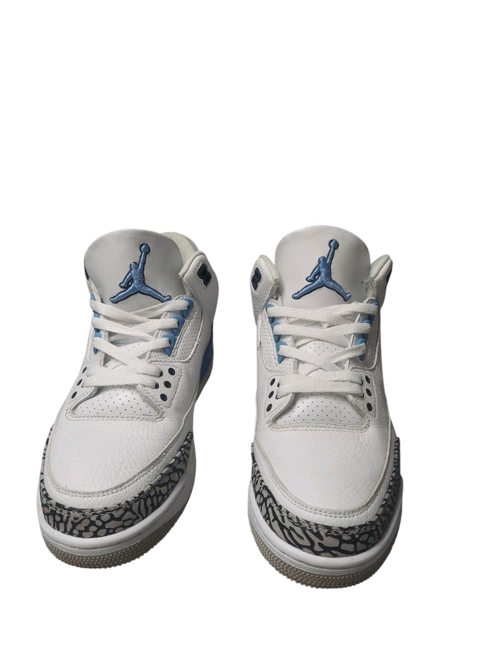 Nike Air Jordan 3 Retro UNC 2020 White Valor Blue CT8532-104 Size 10.5